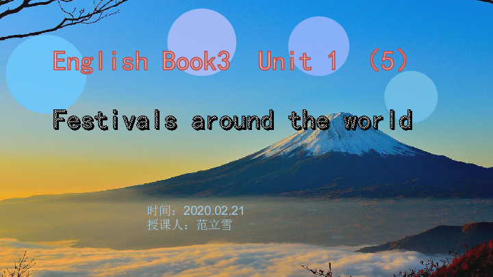 高中英语必修三 Unit1 Festivals around the world language points课件（19张ppt）