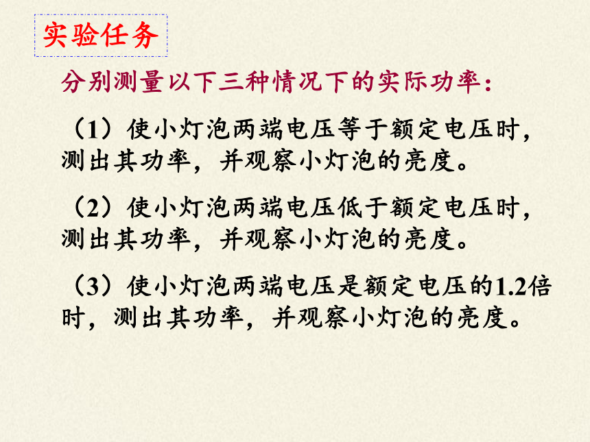 人教版九年级全一册 物理 课件 18.3测量小灯泡的电功率(16张ppt)