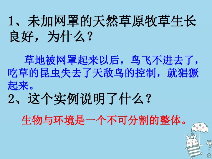 2019秋人教版七年级生物上册 1.2.2  生物与环境组成生态系统课件（31张PPT）