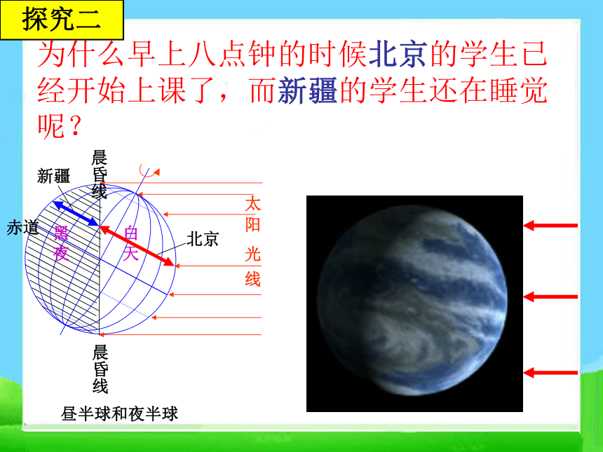 教科版科学五年级下册地球的运动复习课件