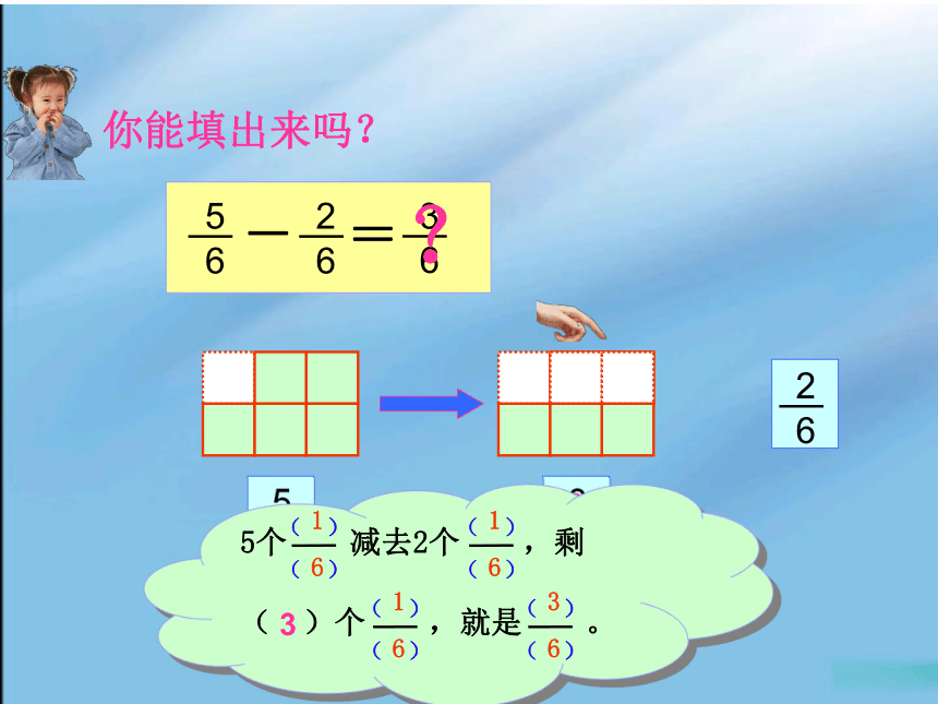 数学三年级上人教新课标8分数的简单计算课件（21张）