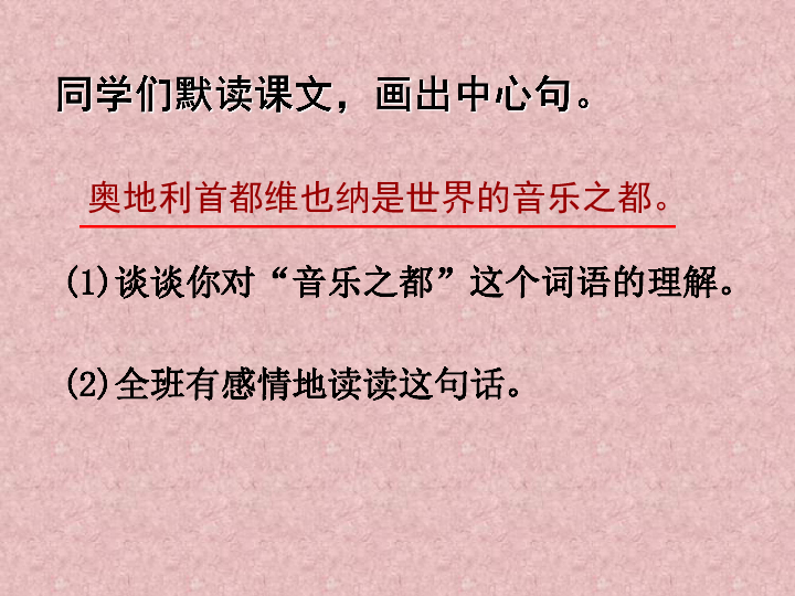 五年级下册语文课件-课文16《音乐之都维也纳》苏教版（28张PPT）