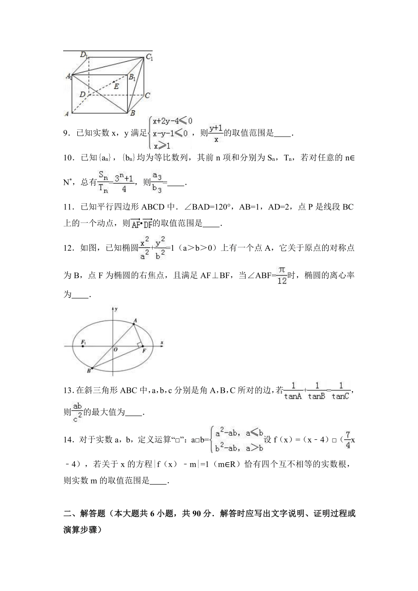 2017年江苏省高考数学押题试卷（二）（解析版）