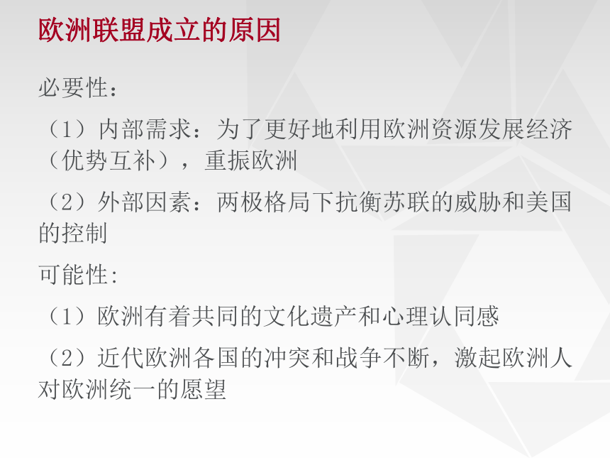 2017-2018年人教版高中历史必修二第八单元第二十三课 世界经济的区域集团化 课件 (共29张PPT)