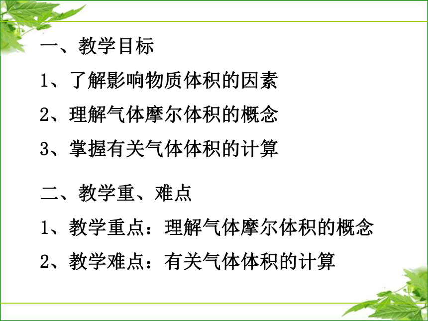 高中化学人教版必修一 第一章第二节 化学计量在实验中的应用（20张）