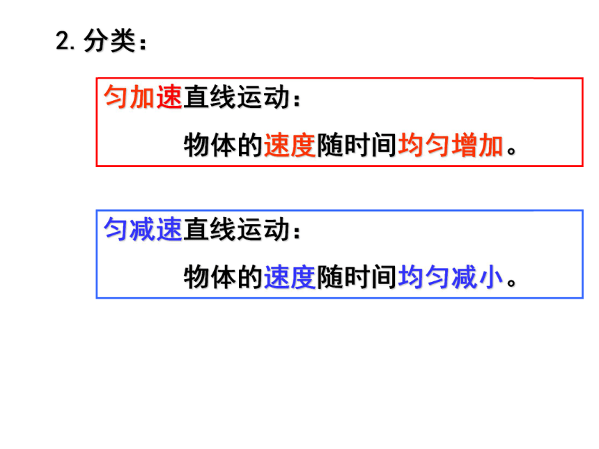 2.2匀变速直线运动的速度时间关系 课件：（共15张PPT）