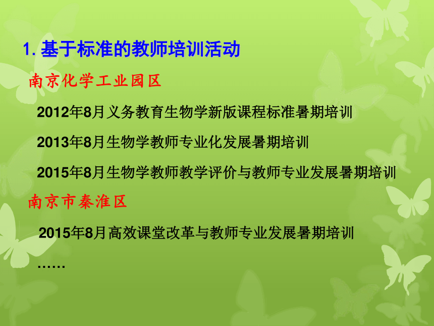 江苏省2015年生物教研员培训课件：丰富教研形式，助推教师专业成长（共37张PPT）