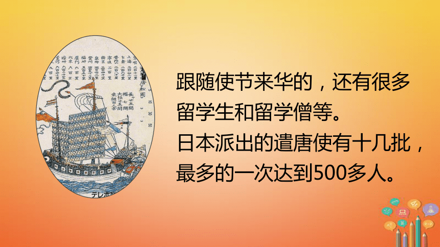 七年级历史下册第一单元隋唐时期：繁荣与开放的时代第4课唐朝的中外文化交流课件部编版