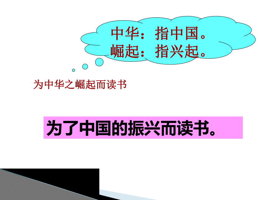 《为中华之崛起而读书》课件（共47张）