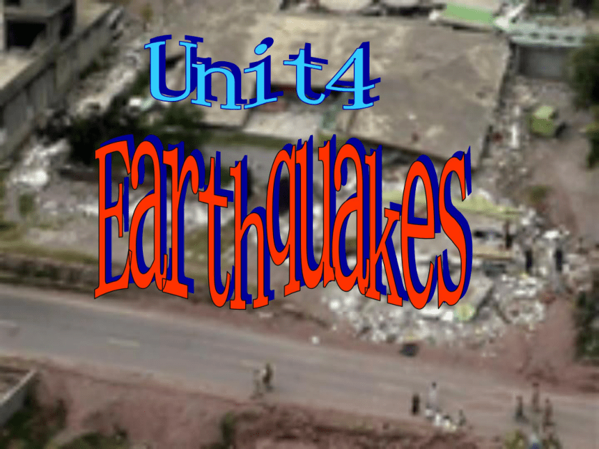 人教版高中英语必修一《unit 4 Earthquakes》Warming up 获奖课件(共36张PPT)