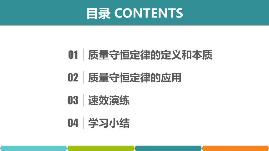 【备考2022】中考化学一轮复习微专题课件  143质量守恒定律的应用（12张ppt）