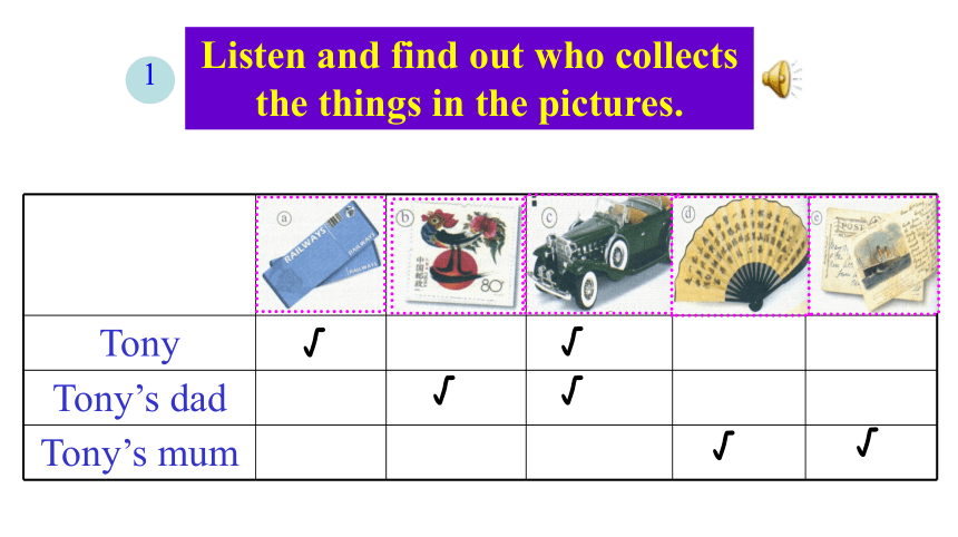 Module 6 Hobbies  Unit 1 Do you collect anything ? 教学课件