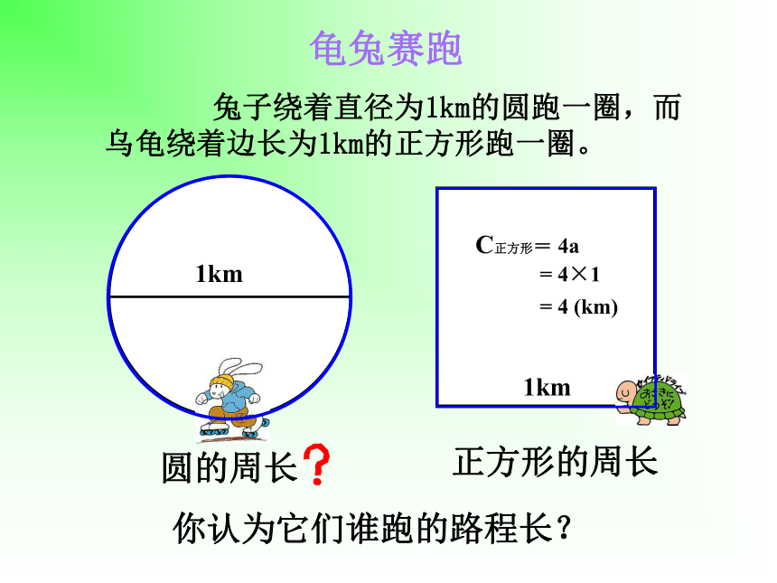 冀教版小学数学六年级上册 4 圆的周长 课件