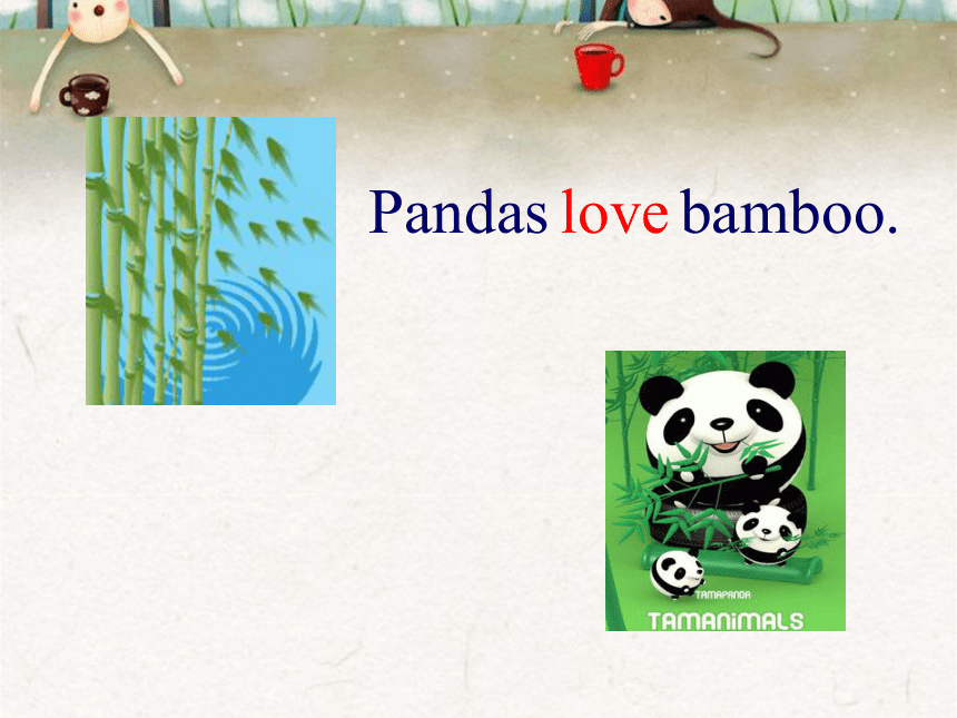 Unit 2 Pandas love bamboo