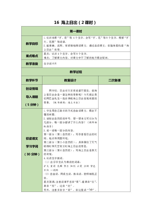 表格教案模板下载_教案格式 表格下载_表格式教案怎么写