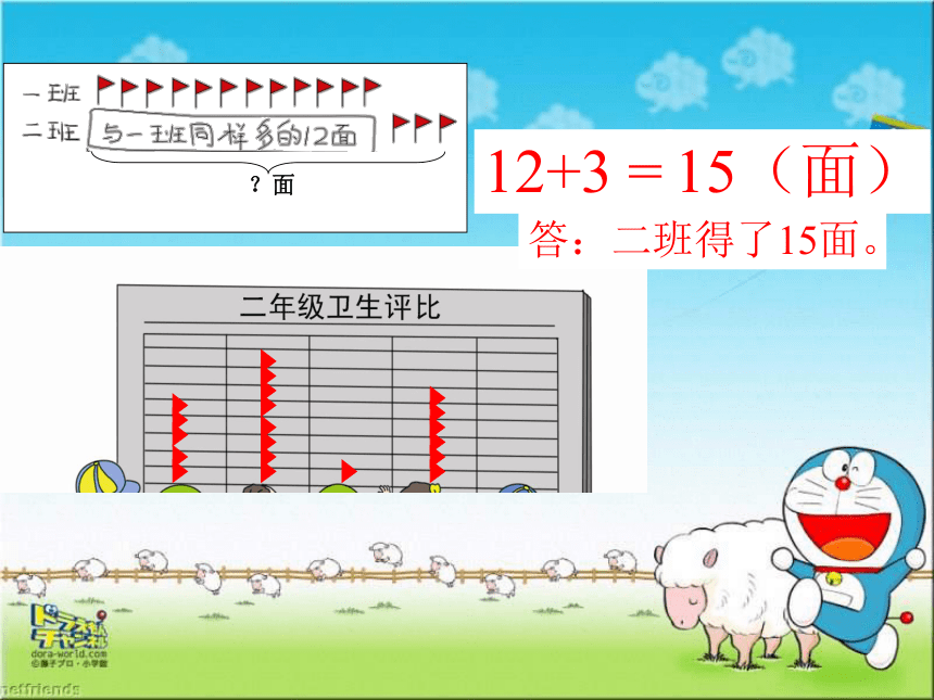 人教版小学二年级数学上 2 解决问题 课件