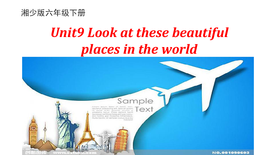 Unit 9 Look at these beautiful places in the world 课件（30张PPT）