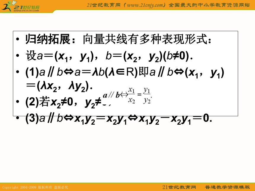 2011年高考数学第一轮复习各个知识点攻破5-2平面向量的坐标运算