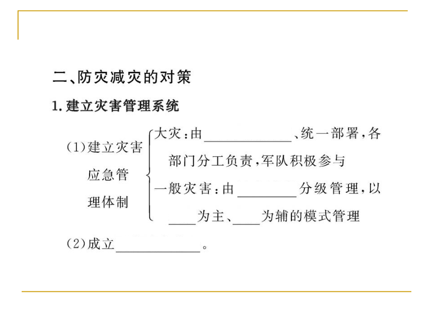 3.1 中国防灾减灾的主要手段、成就和对策 课件（25张PPT）
