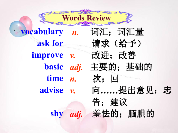 Module 1 How to learn English  Unit 2 You should smile at her!课件(共28张PPT)