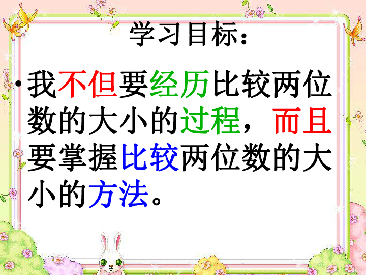 一年级数学下册课件两位数的大小比较人教版(共15张)