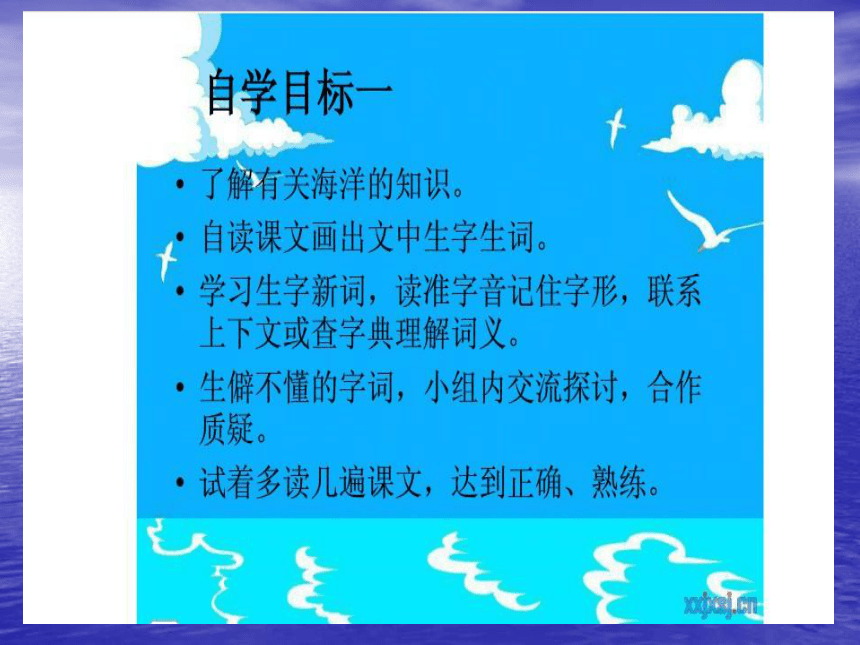 语文八年级上新教版（汉语）13《海洋—21世纪的希望》课件（54张）