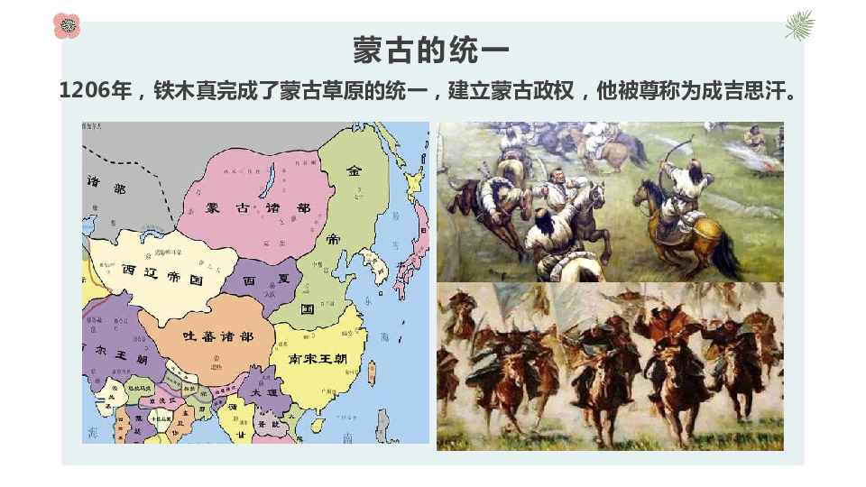 第10课   蒙古的兴起和元朝的建立（共22张PPT)