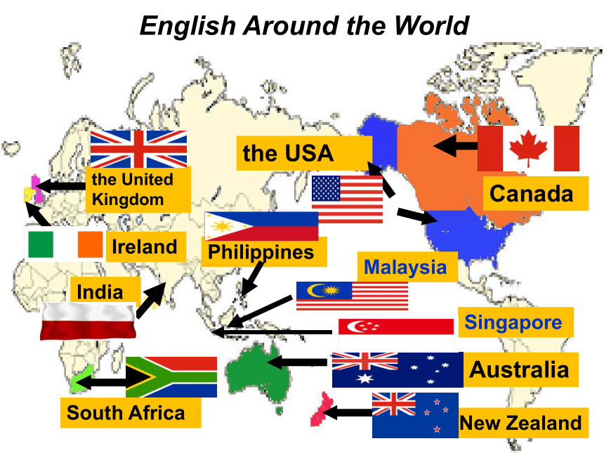 Unit 2 English around the world Reading 课件（28张）