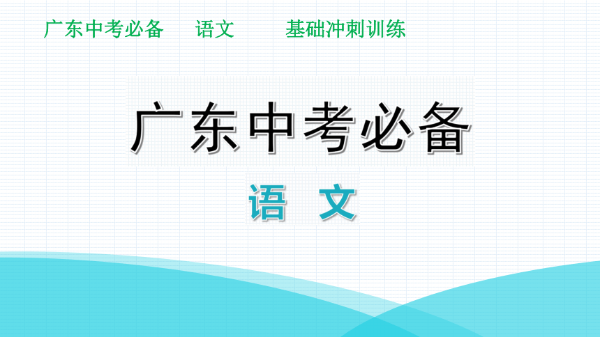 文言文阅读冲刺训练（十七）讲练课件—广东省2021届中考语文分类复习（12张ppt）