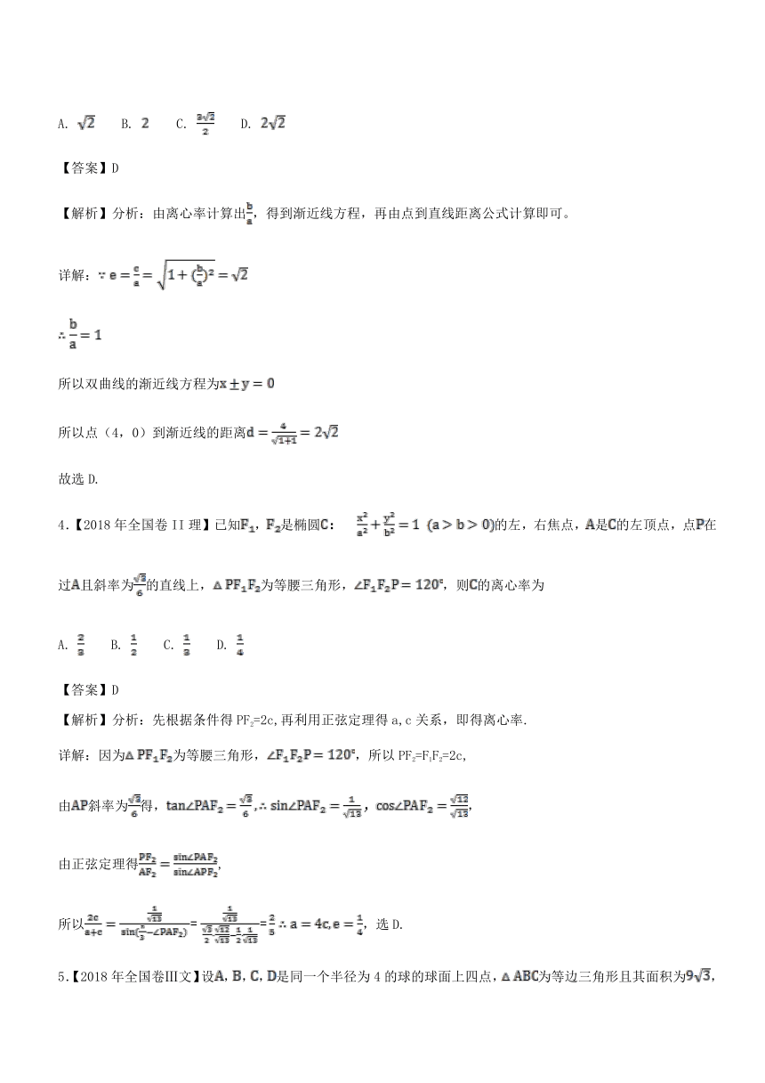 2017-2018学年下学期期末复习备考高二数学黄金30题（浙江版）专题05+小题易丢分（30题）