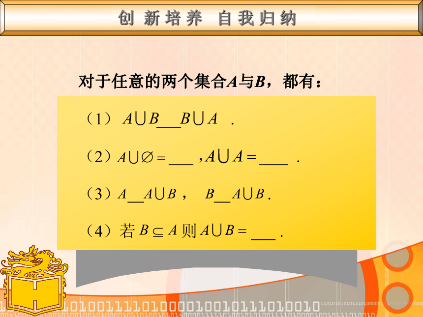 【高教版】中职数学基础模块上册：1.3《集合的运算》 课件(共25张PPT)