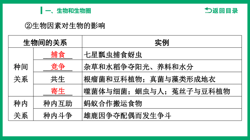 2022年中考生物複習課件生物和生物圈共51張ppt