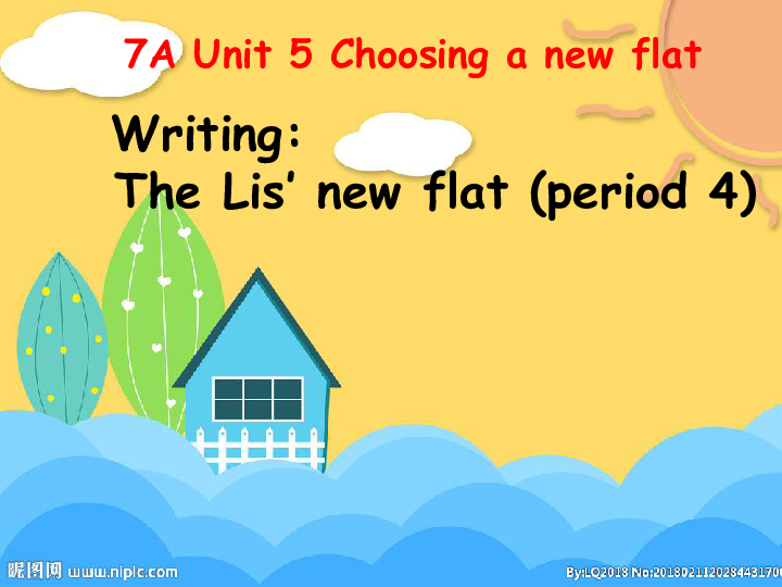 Module 2 My Neighborhood Unit 5 Choosing a new flat Writing period 4课件（24张PPT无音频）