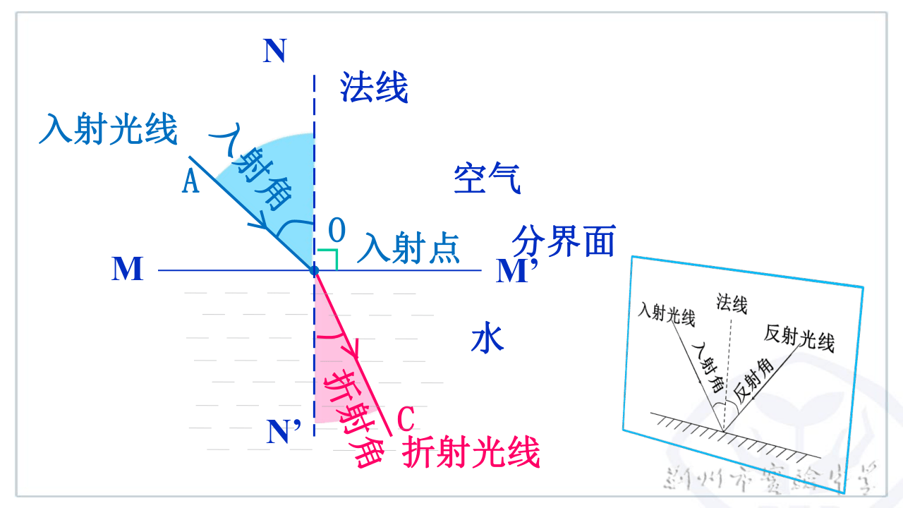 教科版八年级上册 物理 课件 4.4光的折射（22张）