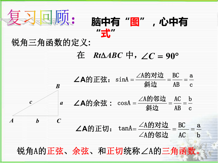 1.1 锐角三角函数（2）  课件