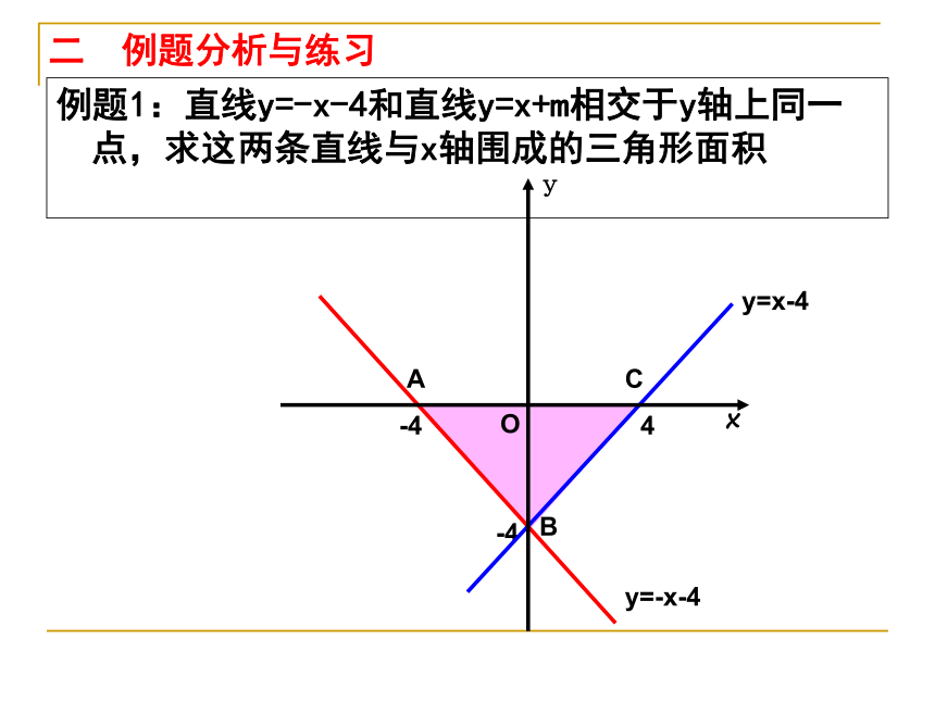 沪教版（上海）数学八年级第二学期20.4 一次函数的应用（面积问题）  课件（17张PPT）