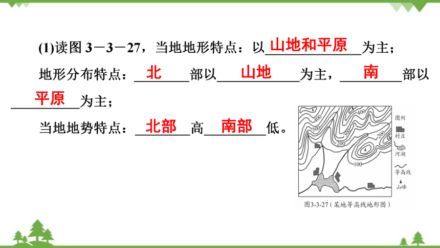 2022年中考地理一輪複習第3部分專題5如何描述地形和地勢特點課件共13