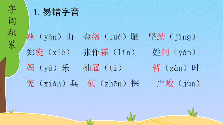 2020年部编版六年级语文下册 第四单元 复习课件   （共40张PPT）