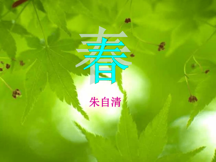 1.春 课件