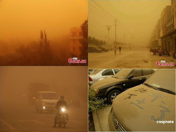 Module 4 Sandstorms in Asia Introduction&Reading and vocabulary 课件（25张PPT）
