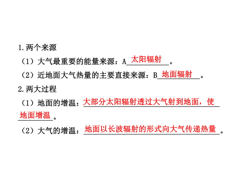 2014年高中地理全程复习方略配套课件：冷热不均引起大气运动（人教版·广东专用）（共62张PPT）