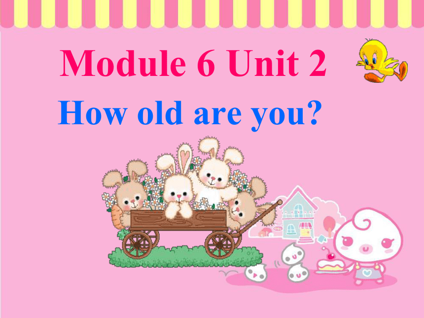 Unit 2 How old are you? 第二课时课件