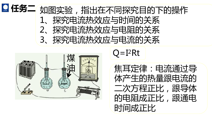 能与能源（电热与焦耳定律）专题复习（课件 10张PPT）