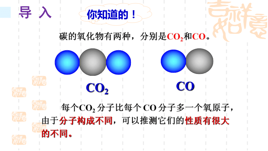 九年级化学上册教学课件-6.3二氧化碳和一氧化碳第一课时二氧化碳的性质（18张PPT含内嵌视频）