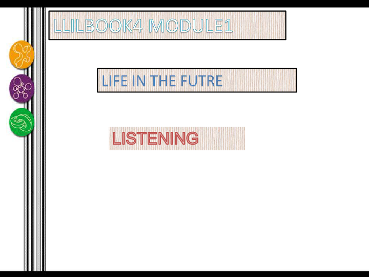 外研版高中英语必修4 module1 Life in the future listening and vocabulary 教学课件 （共16张）
