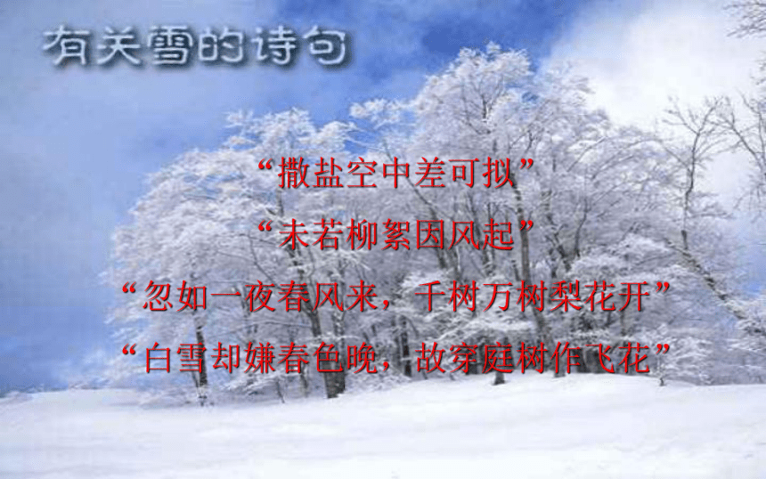 6鲁迅《雪》课件