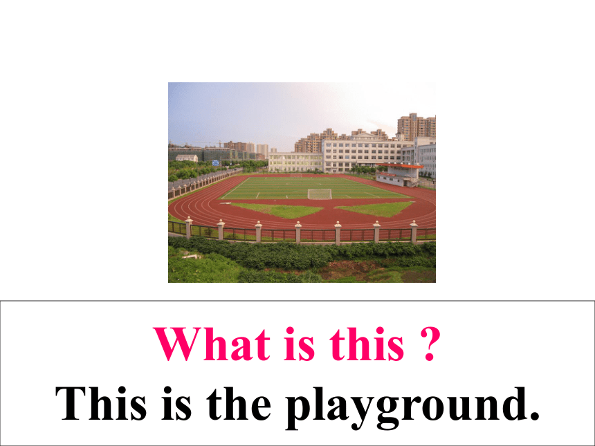 Unit 1 Back to School Lesson 5 Gym and Playground 课件