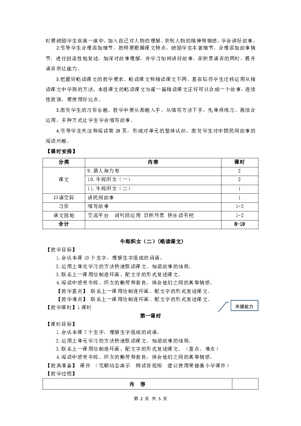 牛郎织女教学反思图片