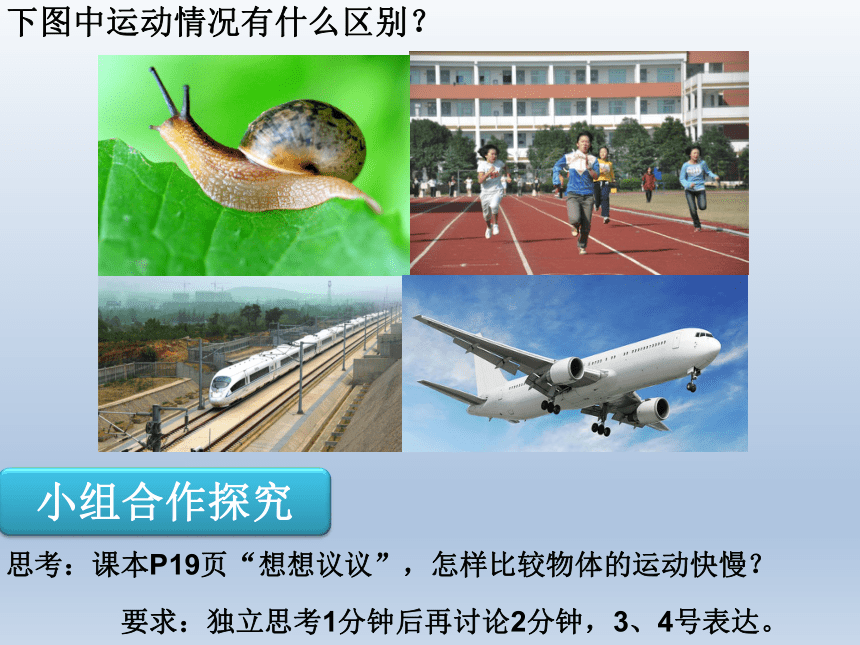 2017-2018年广东省佛山市顺德区容桂中学人教版八年级物理上册课件：1.3运动的快慢 (共23张PPT)