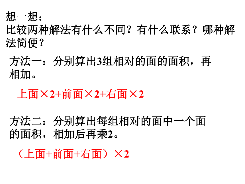 数学六年级上苏教版1长方体和正方体表面积课件（22张）